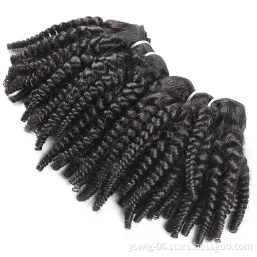 10A Mink Brazilian Hair, Raw Virgin Cuticle Aligned Hair, Free Sample Virgin Brazilian Human Hair Bundles With Closure